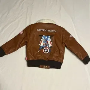 Disney Jackets Coats Disney Store Captain America Marvels